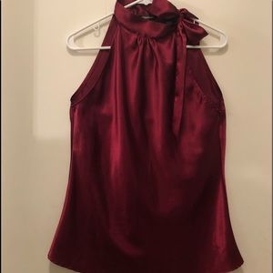 Maurices polyester choker/ halter neck top.